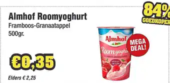 Budget Food Almhof Roomyoghurt aanbieding