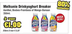 Budget Food Melkunie Drinkyoghurt Breaker aanbieding
