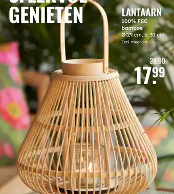 GroenRijk Lantaarn aanbieding