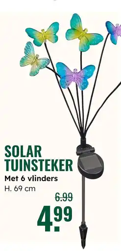 GroenRijk Solar tuinsteker aanbieding
