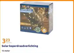 Action Solar koperdraadverlichting aanbieding