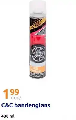 Action C&C bandenglans aanbieding