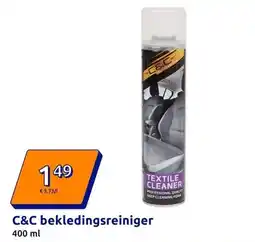 Action C&C bekledingsreiniger aanbieding