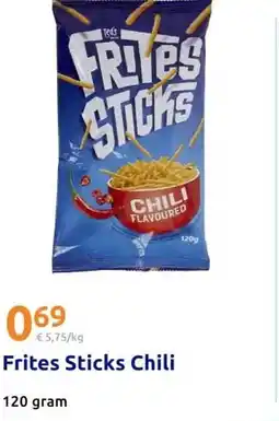 Action Frites Sticks Chili aanbieding