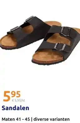 Action Sandalen aanbieding