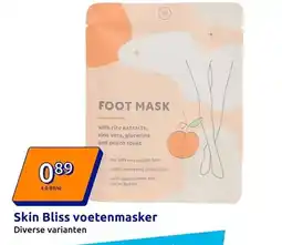 Action Skin Bliss voetenmasker aanbieding
