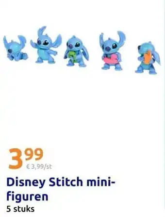 Action Disney Stitch mini figuren aanbieding