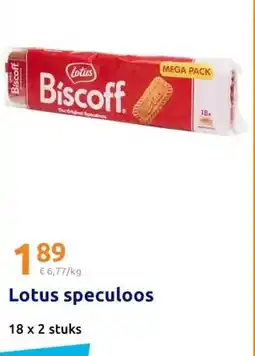 Action Lotus speculoos aanbieding