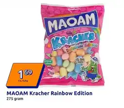Action Maoam Kracher rainbow edition aanbieding