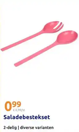 Action Saladebestekset aanbieding