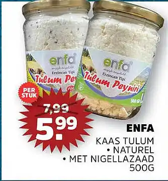 Sahan Supermarkten Enfa aanbieding