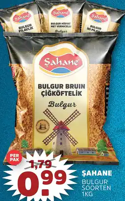 Sahan Supermarkten Åžahane bulgur soorten aanbieding
