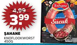Sahan Supermarkten Åžahane Knoflookworst aanbieding