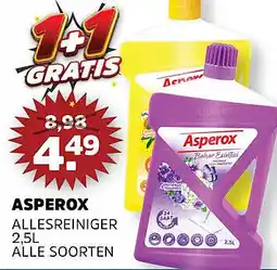 Sahan Supermarkten Asperox aanbieding