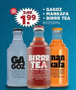 Sahan Supermarkten Gagoz Mankafa Birrr tea aanbieding