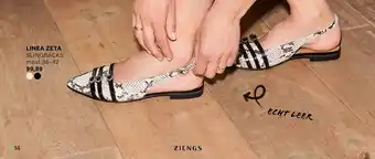 Ziengs Linea zeta slingbacks aanbieding