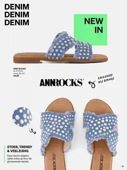 Ziengs Ann rocks slippers aanbieding