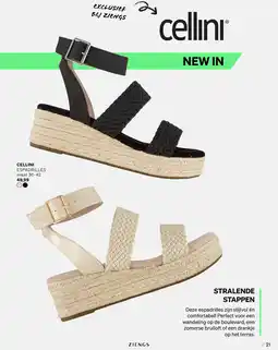 Ziengs Cellini Espadrilles aanbieding