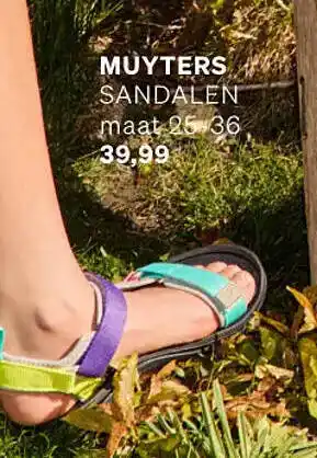 Ziengs Muyters sandalen aanbieding