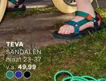 Ziengs Teva sandalen aanbieding