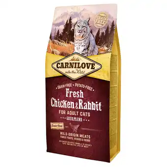 Zooplus Carnilove Adult Cat Verse kip & konijn - 6 kg aanbieding