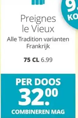 Mitra Preignes  le Vieux aanbieding