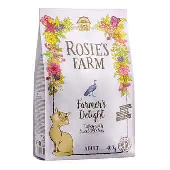 Zooplus Rosie's Farm Adult 400 g droogvoer katten - Kalkoen aanbieding