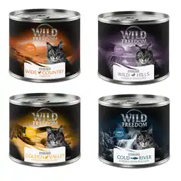 Zooplus 6x200g Wild Freedom Katten Natvoer - Mixpakket: Sterilised aanbieding