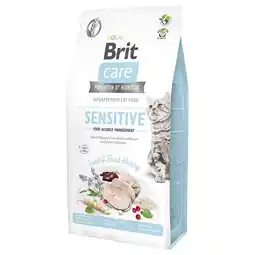 Zooplus 7kg Brit Care Cat Grain-Free Insect Food Allergy Management Dry Cat Food aanbieding