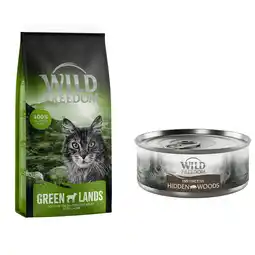 Zooplus 6,5 kg Wild Freedom - Green Lands - Lam + 6 x 70 g wild zwijn aanbieding