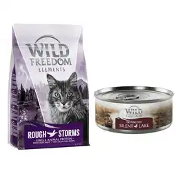 Zooplus 6,5 kg Wild Freedom - Rough Storms - Eend (Single Meat) + 6 x 70 g eend aanbieding