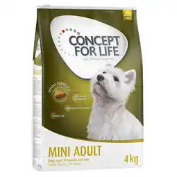Zooplus Concept for Life - Mini Adult 2 x 4 kg aanbieding
