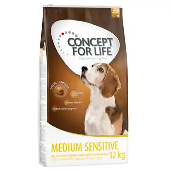 Zooplus Concept for Life - Medium Sensitive 2 x 12 kg aanbieding