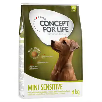 Zooplus Concept for Life - Mini Sensitive 2 x 4 kg aanbieding