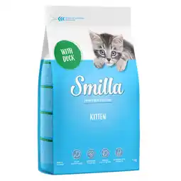 Zooplus Smilla Droogvoer - Kitten met Eend Kattenvoer (1kg) aanbieding