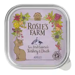Zooplus Rosie’s Farm Adult 16 x 100 g - Kalkoen & Eend aanbieding