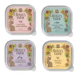 Zooplus Rosie’s Farm Adult 16 x 100 g - Mixpakket (4 smaken) aanbieding
