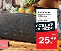 Sligro Thermobox aanbieding