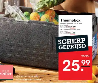 Sligro Thermobox aanbieding