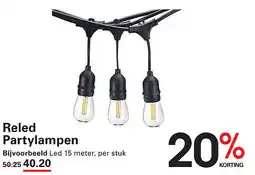 Sligro Reled Partylampen aanbieding