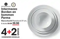 Sligro Intermezzo Borden en kommen Parma aanbieding