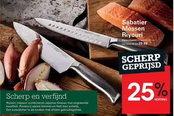 Sligro Sabatier Messen Riyouri aanbieding