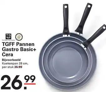 Sligro TGFF Pannen Gastro Basic+ Cera aanbieding
