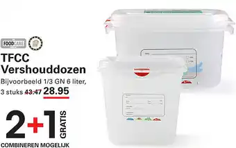 Sligro TFCC Vershouddozen aanbieding