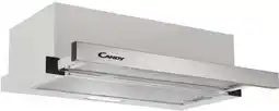 Bol.com Candy Afzuigkap | Model CBT6130/3X | Semi-inbouw (uittrekbaar) | Zilver | 329 m³/uur aanbieding