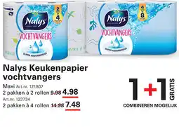 Sligro Nalys Keukenpapier vochtvangers aanbieding