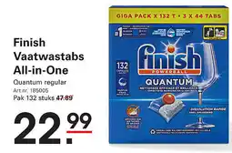 Sligro Finish Vaatwastabs aanbieding