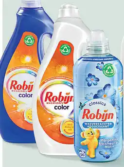 Sligro Robijn Wasmiddel en verzachter aanbieding