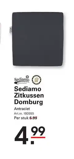 Sligro Sediamo Zitkussen Domburg aanbieding
