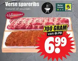 Dirk Verse spareribs aanbieding